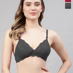 Samvar Multi Cotton Non-Wired Non Padded Minimizer Bra-picture-26