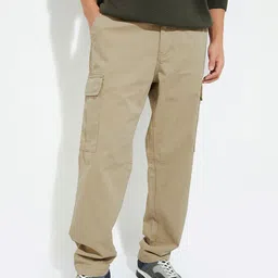 max Men Mid-Rise Regular Fit Cargo Trousers-image-87