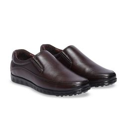 Miraatti Men Leather Formal Slip-Ons-image-25