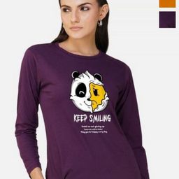Metronaut Women 2 Printed Bio Finish Applique T-shirt-picture-35