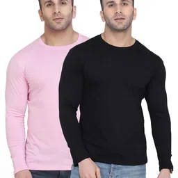 Kroptee Men Multi Cotton Tshirts-picture-24