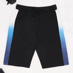 Pantaloons Junior Boy's Printed Mid-Rise Sports Shorts-11