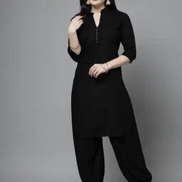 Clora Creation Women Yoke Design Regular Kurta with Salwar & With Dupatta image 3