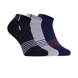 SOXVIEW Pack of 3 Men Striped Ankle Length-image-41