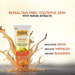 Torque Set Of 3 Refresh Papaya Face Wash For Dark Spots - 60 ml Each image 4