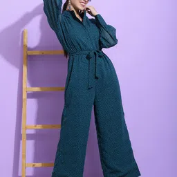 SQew Women Printed Basic Jumpsuit-picture-15
