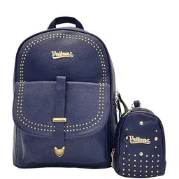 Vritraz Women Brand Logo Backpack-43