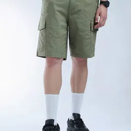 Flying Machine Men Cargo Shorts-image-18