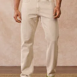 WROGN Men Comfort Relaxed Fit Mid-Rise Jeans-image-55