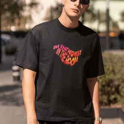 Stitchmeashirt Men Cotton Printed Drop-Shoulder Sleeves Activchill Oversized T-shirt-image-25