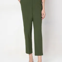 Vero Moda Women Slim Fit High-Rise Formal Trousers-picture-33
