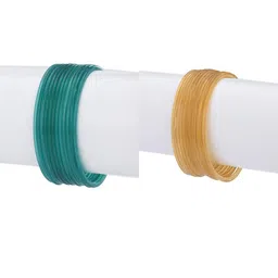 1ST TIME Set Of 24 Turquoise Blue Alloy Bangles-picture-31