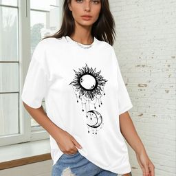 CORSICA Women Printed Applique T-shirt-picture-38