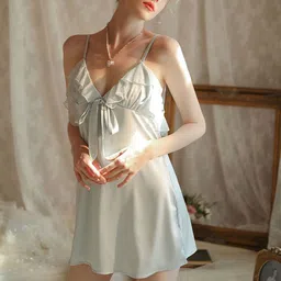 LULU & SKY Women Shoulder Straps Nightdress-picture-38