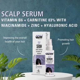 GDM Nutraceuticals LLP Scalp Serum With Vitamin B6 & Niacinamide - 60 ml image 4