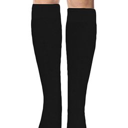 MUKHAKSH Kids Black Socks-30