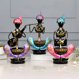 Aapno Rajasthan Black Religious Idol Showpiece-image-22