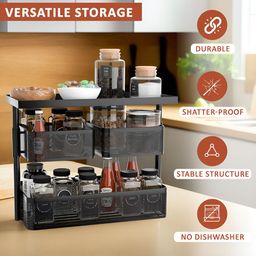 Myntra Elegant Homes Black Set of 1 Regular Multi-Utility Organisers image 2