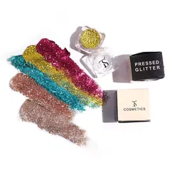 TS COSMETICS Pressed Glitter Eyeshadow - 8 g - Glimpse-11