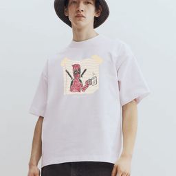 TOGS & TERRE Typography Printed Round Neck Cotton Oversized T-shirt-picture-32
