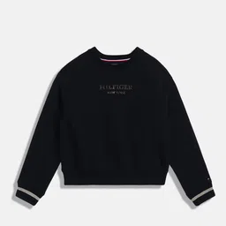 Tommy Hilfiger Girls Round Neck Long Neck Sweatshirt-image-51