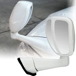 Manual Dual Mirror For Chevrolet, Ford, Hyundai, Mahindra, Maruti Suzuki, Mitsubishi, Nissan, Renault, Tata, Toyota Ecosport, Creta, Bolero, KUV 100, Quanto, Scorpio, TUV-300, XUV 500, Pajero Sport, Tavera, Fortuner-15