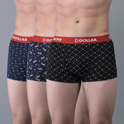 dollar bigboss Pack of 3 Combed Cotton Printed Men Trunk-picture-21