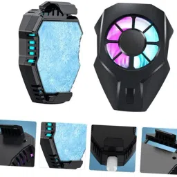 Mudo Instant Mobile Cooling Fan with Refrigeration Chip for Android & iPhones Combo Set image 2