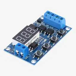 Timing Delay Switch Circuit with Double MOSFET Control image 1