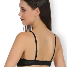 SELFCARE Self Design Half Coverage Lightly Padded Plunge Bra- All Day Comfort image 2