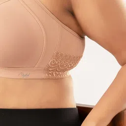 Nykd Plus Size Seamless Full Support M-Frame Cotton Full Coverage Bra - NYB101 image 4