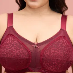 Nykd Plus Size Self Design Full Coverage Lightly Padded T-shirt Bra With All Day Comfort image 5