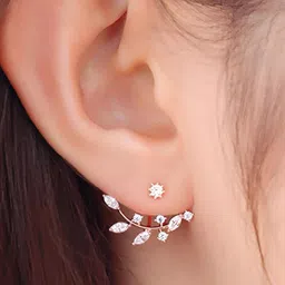 Goho Artificial Stones Studs Earrings-image-3