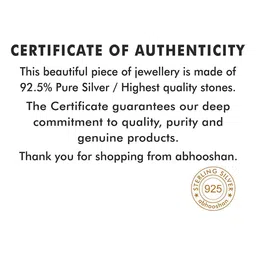 Abhooshan Sterling Silver Triangular Studs Earrings image 4