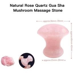 Getmecraft Rose Quartz Mushroom Gua Sha Tool image 4