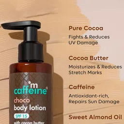 MCaffeine 3-Pcs Coffee & Choco Body Lotion With Free Soap - 250ml & 150ml image 4