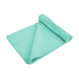 Kuber Industries 4 Pieces Green 400 GSM Microfiber Cloth Towels-55