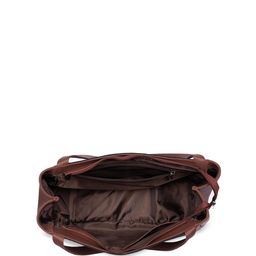ZOUK Floral Printed Oversized Structured Jute Shoulder Bag Up To 16 Inch image 5