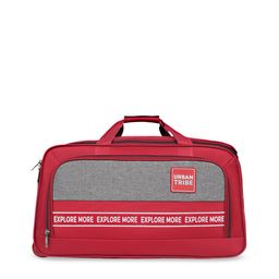 URBAN TRIBE Cargo Wheeler Colourblocked Duffel Trolley Bag-15