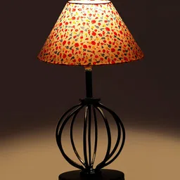 Devansh Printed Table Lamp With Shade image 3