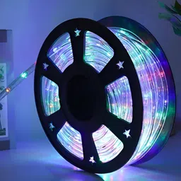 SPARK WORLD Red & Blue LED String Lights image 3