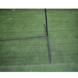 SAS SPORTS Nylon Portable Volleyball/Badminton Net with Stand Poles | Indoor/Outdoor Volleyball Net, Shuttle Net | Net for Badminton Court | with Easy Assembly & Movable Poles | Carry Bag Included image 5
