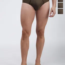 AMUL COMFY Pack Of 4 Pure Cotton Basic Briefs AC-CBRIOE-SG-XL-4PC-35