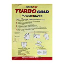 descaler Super Maxx Power Saver Gold Electricity Saving Device 40% Save Upto Electricity Ideal for Home and Office use Red Pack of - 1 image 5