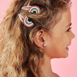 Accessorize Girls Set of 4 Tic Tac Hair Clip-26