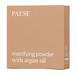 Paese Cosmetics Mattifying Pressed Powder with Argan Oil 8 g -Polcelain 01 image 5