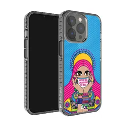 DailyObjects Mask-Up Millennial Stride iPhone 14 Pro Phone Case Cover-16