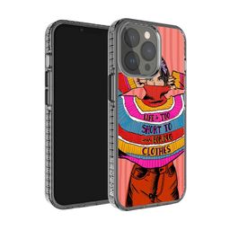 DailyObjects Typography Printed iPhone 14 Pro Super Slim Back Case-33