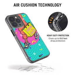 DailyObjects Quirky Printed iPhone 14 Pro Phone Case image 3