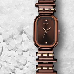 Titan Women Bracelet Style Straps Analogue Watch NR95154QM01-20